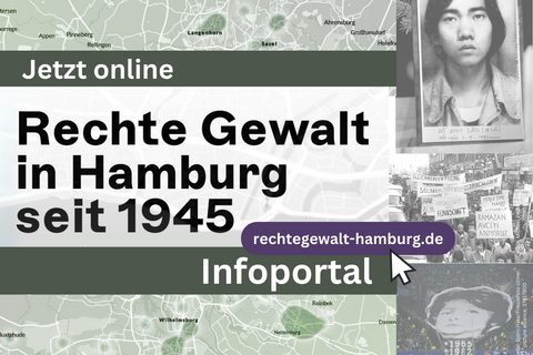 Postkarte, die auf das Infoportral hinweißt