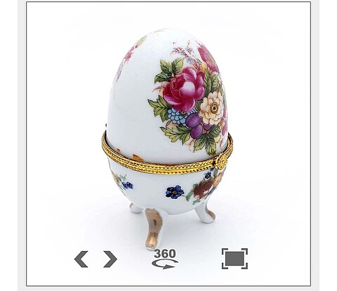 Imitat eines Faberge-Eis