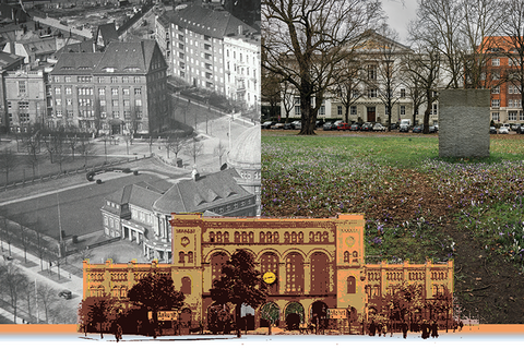 Collage aus verschiedenen Fotos